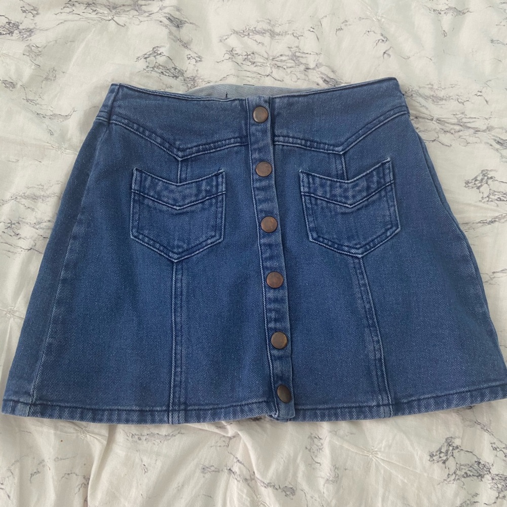 Jean Skirt